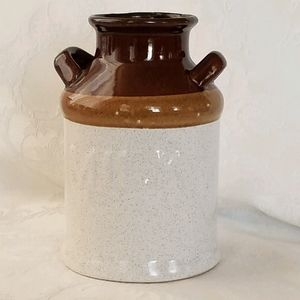 Pottery Milk Jar
